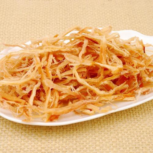 QS认证绿帝干货厦门特产海味即食手撕鱿鱼剑先鱿鱼丝48g